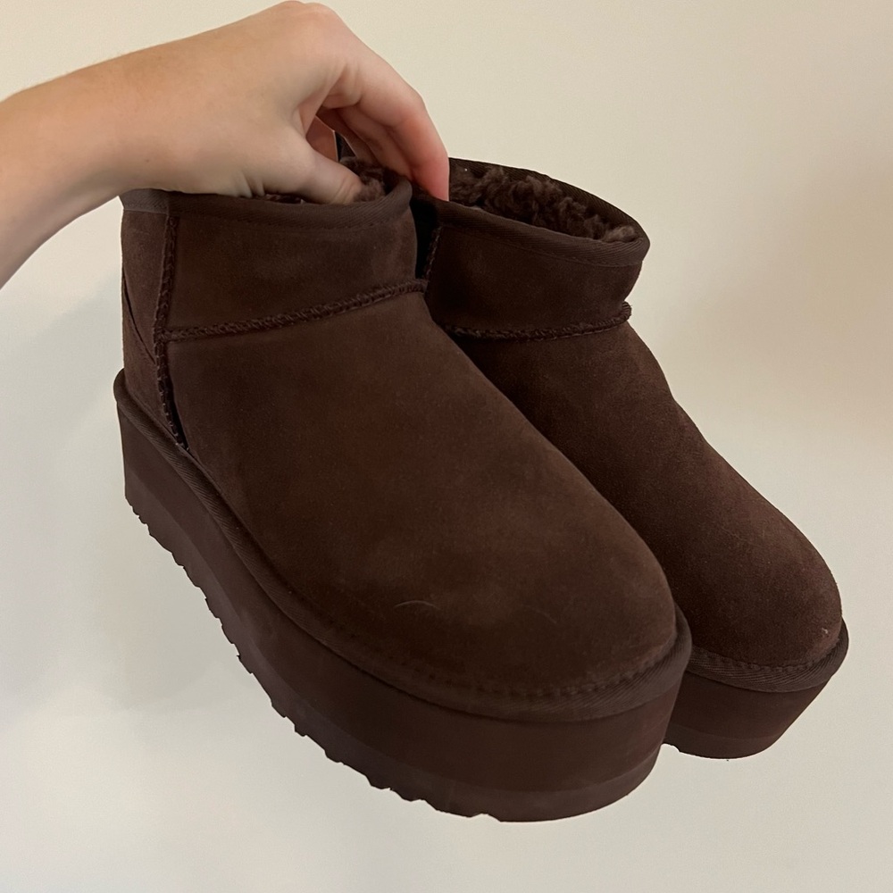 New UGG Ultra Mini Platform Booties